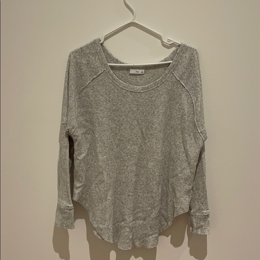 TNA long sleeve (Heathered grey)